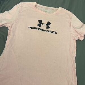 Pink women’s UA shirt
